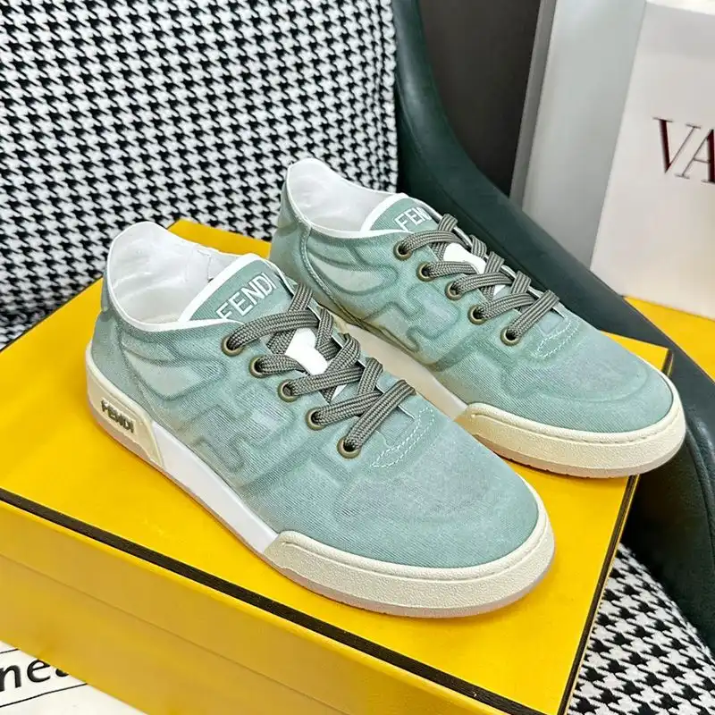 Fendi Match Sneakers Women Mesh Green 0204