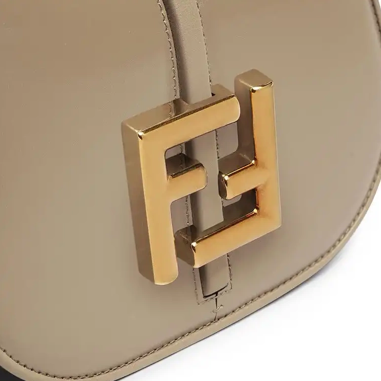 Affordable Bag Fendi Grey Leather Calf In C'mon Mini 0303