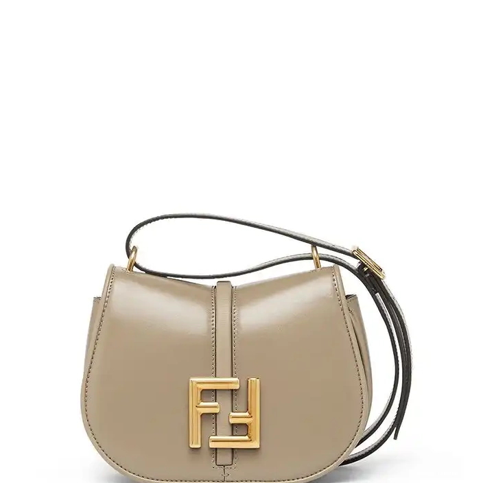 Affordable Bag Fendi Grey Leather Calf In C'mon Mini 0303