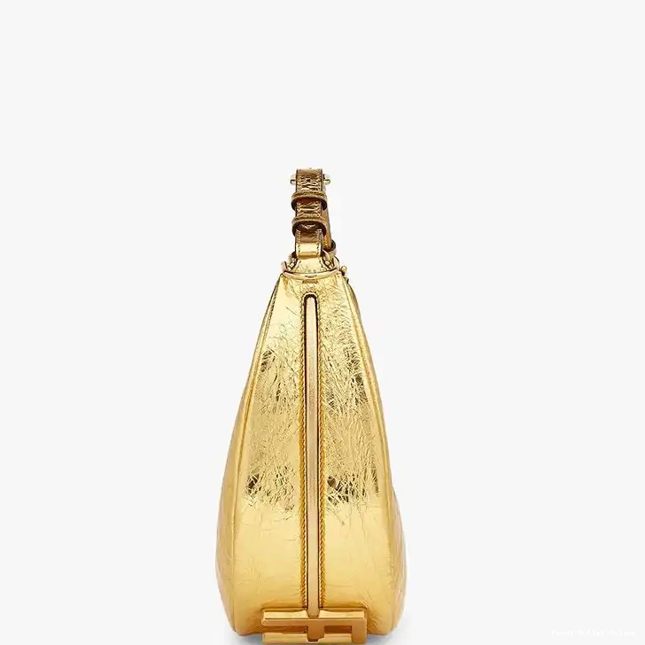 Affordable Gold Leather In Bag Fendi Fendigraphy Small Calf Hobo 0317